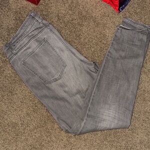 White House Black Market Women's Gray Skinny Jeans